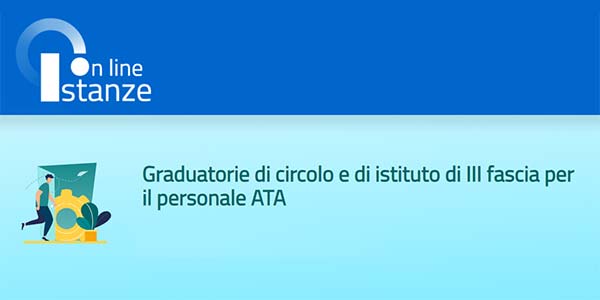 domanda graduatorie ata terza fascia